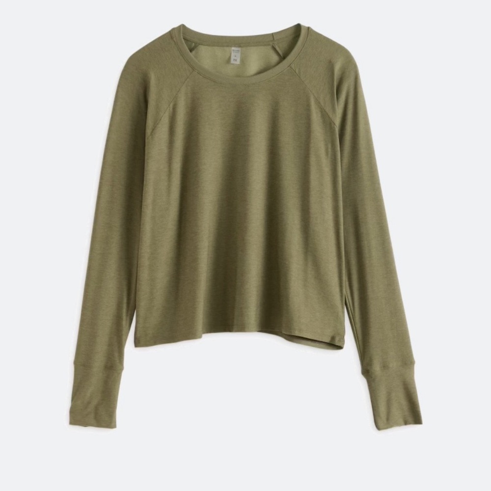 Beyond Yoga Olive Long Sleeve XL top